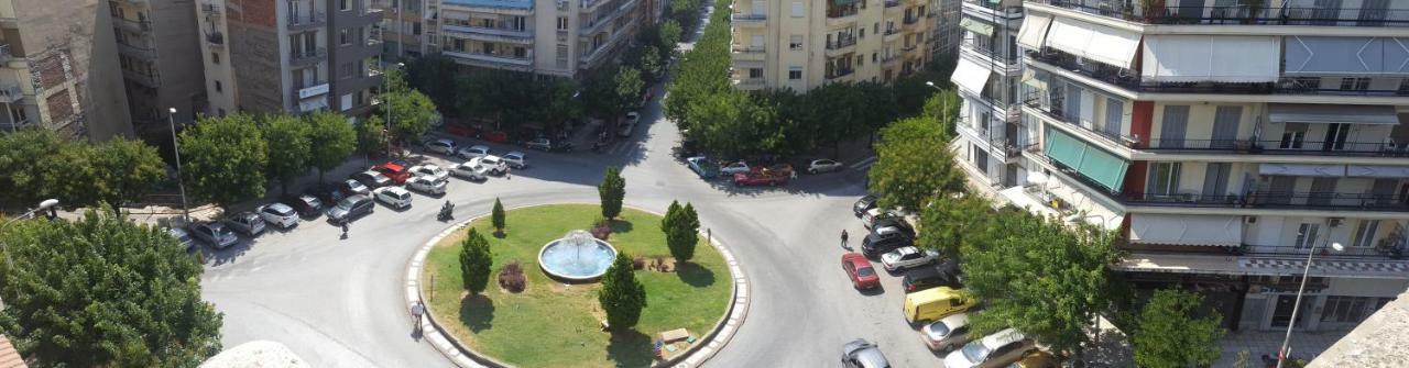 شقة Antigonidon Skyline View Penthouse سالونيك المظهر الخارجي الصورة